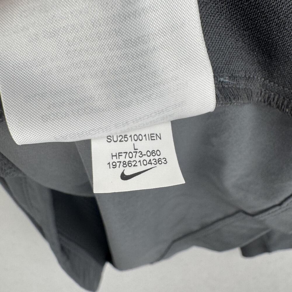 Nike Tennessee Vols Jacket Mens Large Gray Hooded 1/2 Zip Windbreaker Smokey - Picture 11 of 11